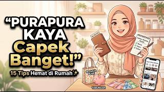 Pura Pura Kaya Itu Capek. | 15 Tips Hemat IRT: Stop Ikuti Gaya Hidup Pamer di Medsos yg Bikin Miskin