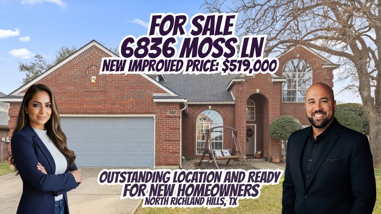 5-Bedroom Pool Home for Sale in North Richland Hills, TX 🇺🇸 | NEW PRICE $519K | Luxury DFW Home Tour