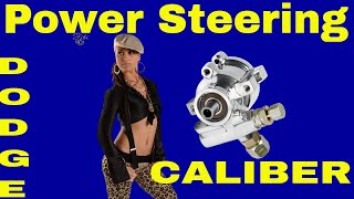 DodgeCaliber Tutorial for Power Steering Pump Removal by JamieJones TheCarMan 3,925 views 3 years ago 6 minutes, 41 seconds