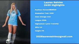 Lauren Salvino Highlight Tape May 2026
