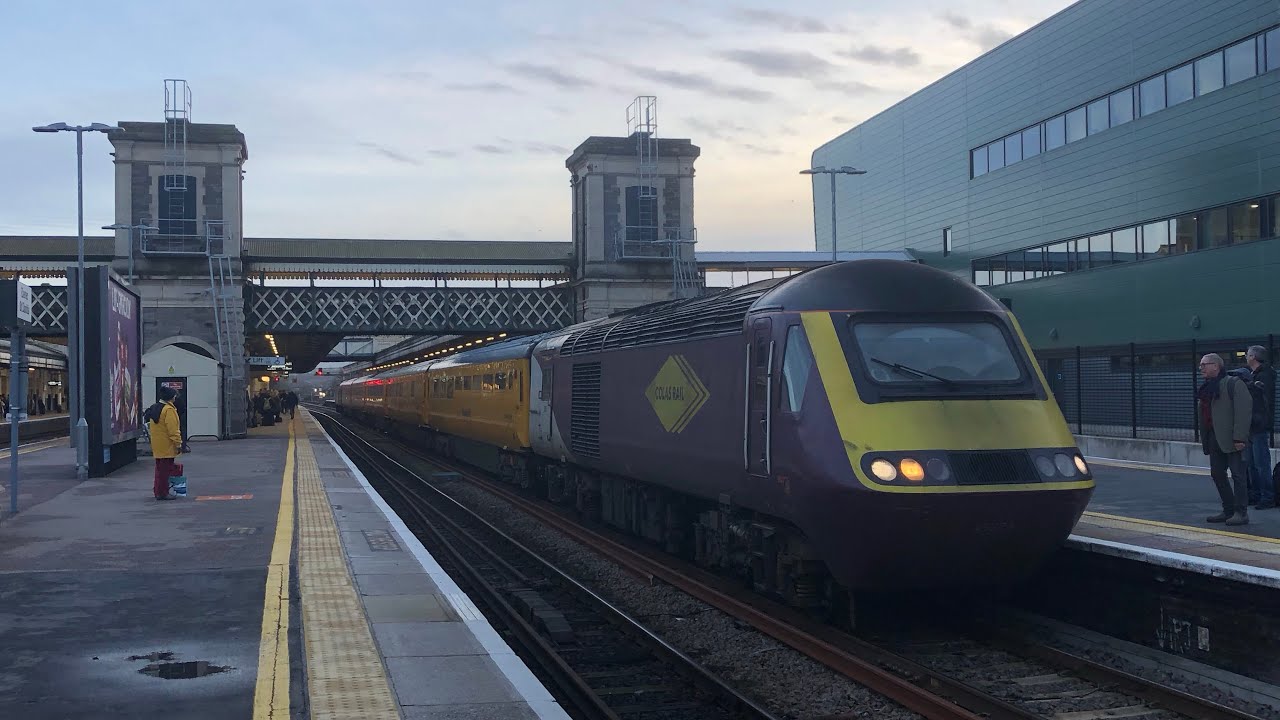 Trains at: Exeter St Davids, Friday Afternoon Session, Including 43184, 13th January 2023