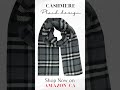 MutluHan Turkish Cashmere Plaid Design Shawl Perfect for Gifts