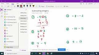 Information 10/26 Asynchronous Lesson (Integers) News