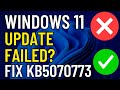 Fix Windows 11 Update Uninstall Failed Error 0x800F0825 (KB5070773) | 100% Working CMD & Tool Fix
