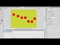 Adobe Flash Professional Animation -3- Flashing light - frames