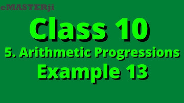 chapter 5 example 13 maths ncert class 10th| important questions chapter 5 | class 10 maths