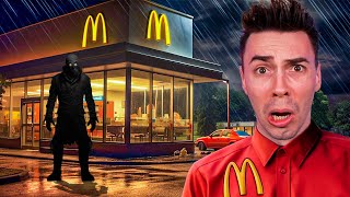 NOCNA ZMIANA w McDONALDS o 3:00 w NOCY ? *straszne*