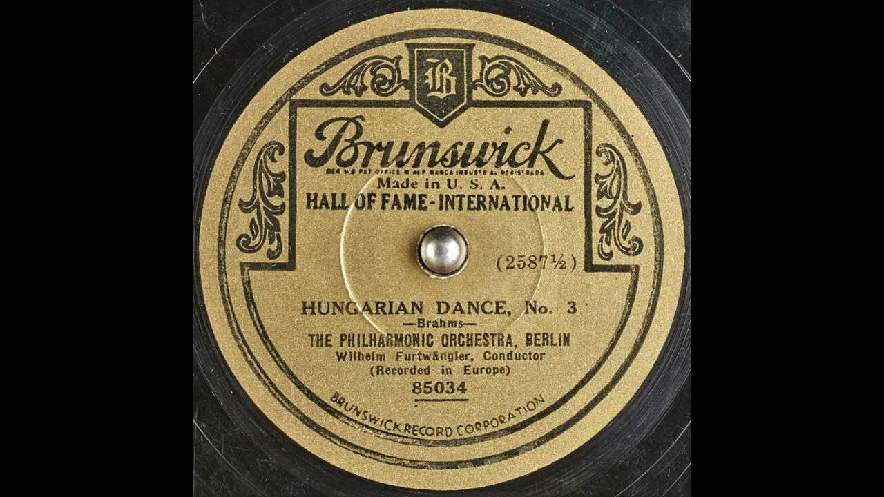 国不明78RPM/SP Furtwangler, Orchestre Philharmonique De