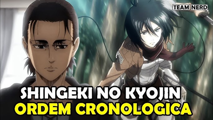 Attack on Titan - Em qual ordem assistir ao anime? - Critical Hits