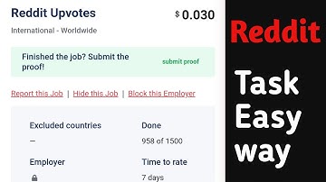 How to Complete Reddit upvote task on Picoworkers | Reddit task make money Picoworkers | Asad Ijaz