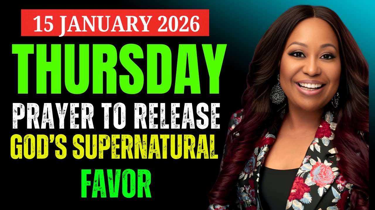 JAN 15, 2026 THURSDAY Prayer to Release God’s Supernatural Favor | Dr. Cindy Trimm Powerful Morning