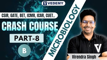 ICMR JRF  | Free Crash Course | Part 8 | Microbiology Part 2 | eLearnam | Virendra Singh  |