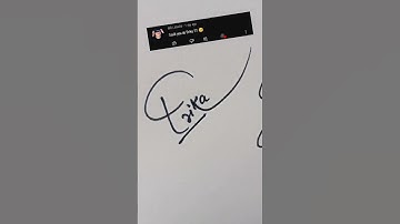 ERIKA name signature ✨ #shortaday #viral #shorts