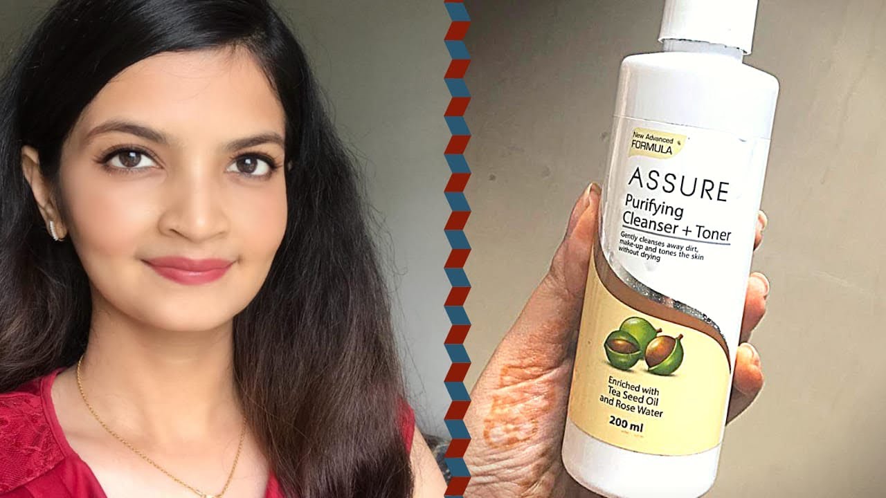 Assure Purifying Cleanser + Toner Itsarpitatime YouTube