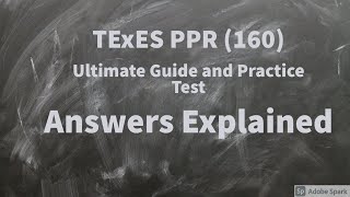 Practice PPR exam explained Part 2 (2021)