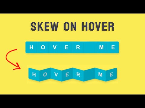 Skew Text on