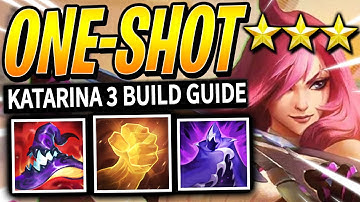 One-Shot 3⭐ Katarina Build | TFT Set 15 Best Ranked Comp (Patch 15.6)
