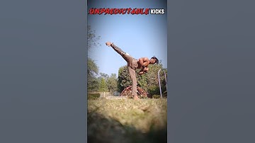 Unpredictable kicks 🔥 #knockout #taekwondo #training #karate #martialarts #fighting #kick #shorts