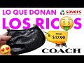 NO LO PUEDO CREER! Bolso Coach Por Solo $17.99! Lo Que Donan Los Ricos!