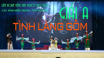 Tình làng gốm đoàn Ninh Thuận đạt giải A liên hoan tiếng hát người cao tuổi khu vực MT-TN năm 2023