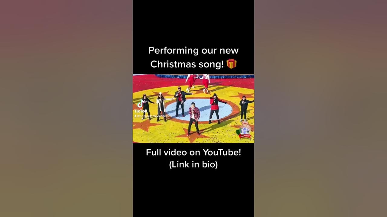 Performing fa la la ho ho ho at the philly thanksgiving day parade 