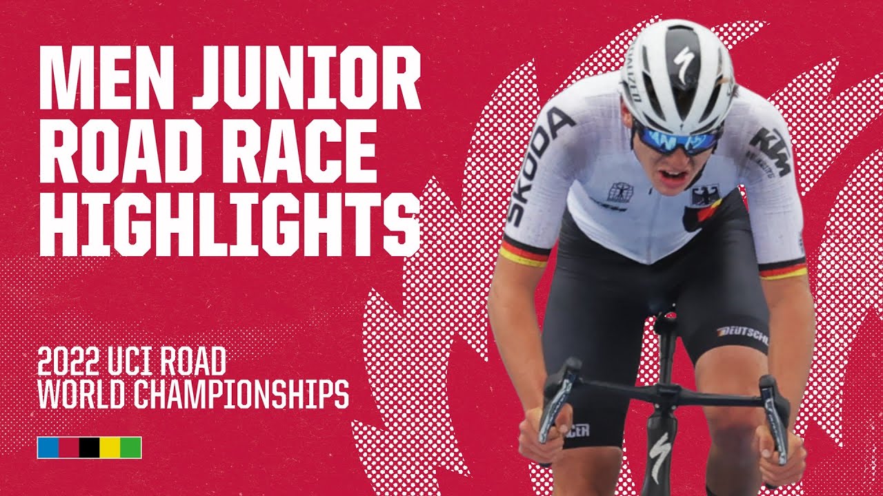 Men Junior Road Race Highlights 2022 UCI Road World Championships