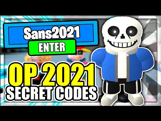 (2021) ALL *NEW* SECRET OP CODES! Sans Multiversal Battles Roblox 