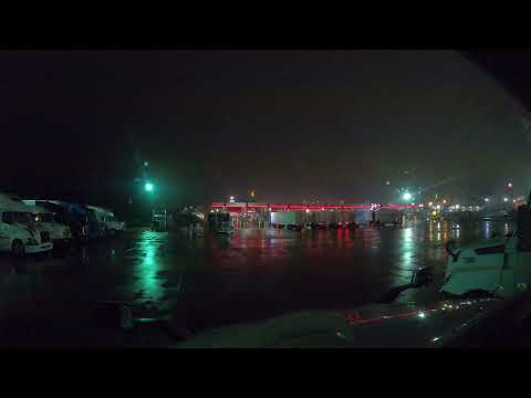 Quick Trip in Terrell Tx on 02/08/22 time lapse