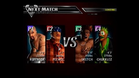 DEF JAM VENDETTA-TEAM: RUFFNECK & PEE WEE VS. SKETCH & CHUKKLEZ