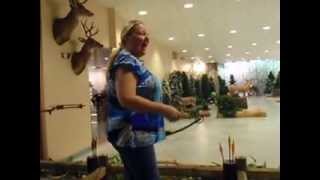 Eli Fedor with Bow and Arrow