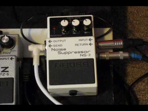 Boss Ns-2 Noise Suppressor Demo and Review in HD
