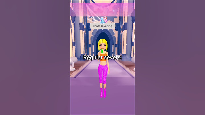 Regular vs. Pro servers in dti #dresstoimpress #roblox #dti #shorts