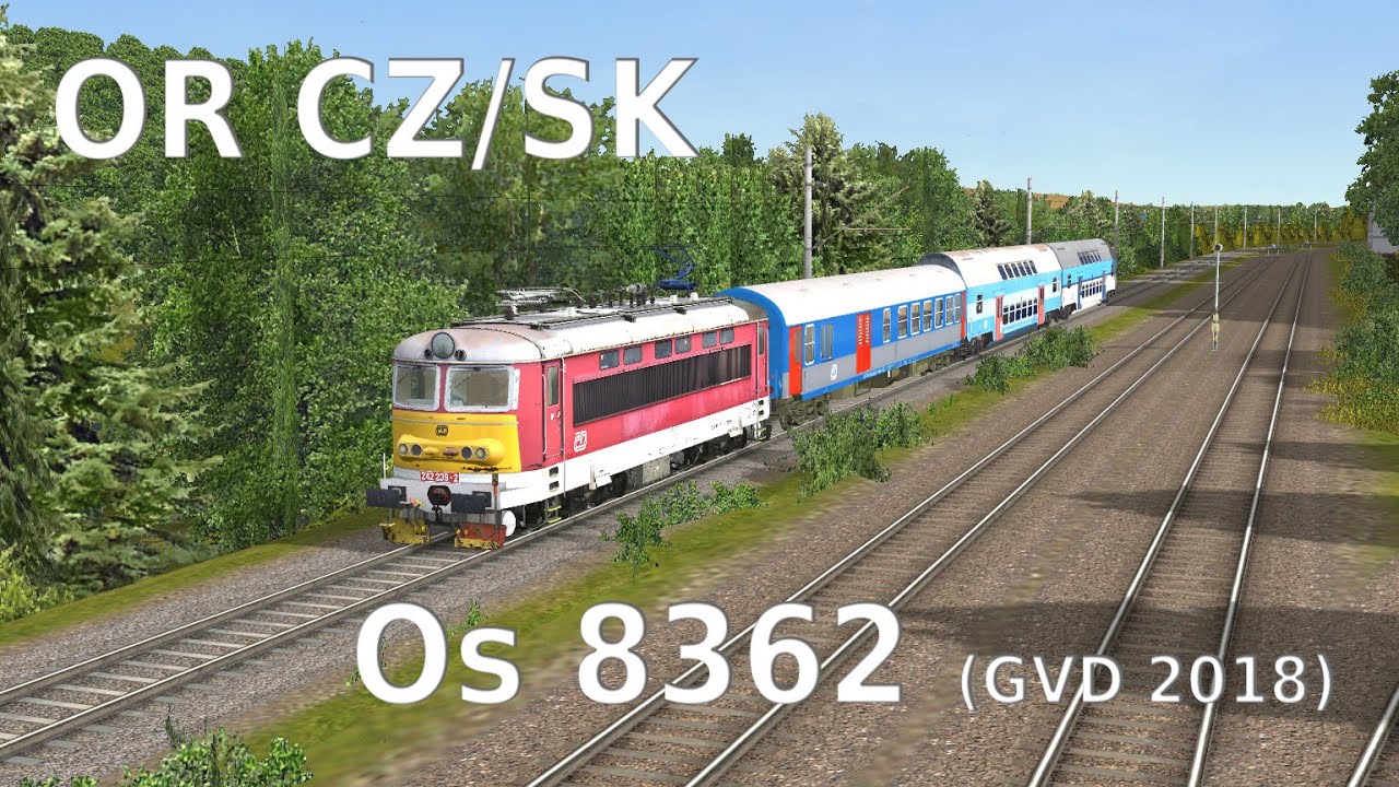 Open Rails CZ/SK | Trať BP | Os 8362, Jihlava - Havlíčkův Brod