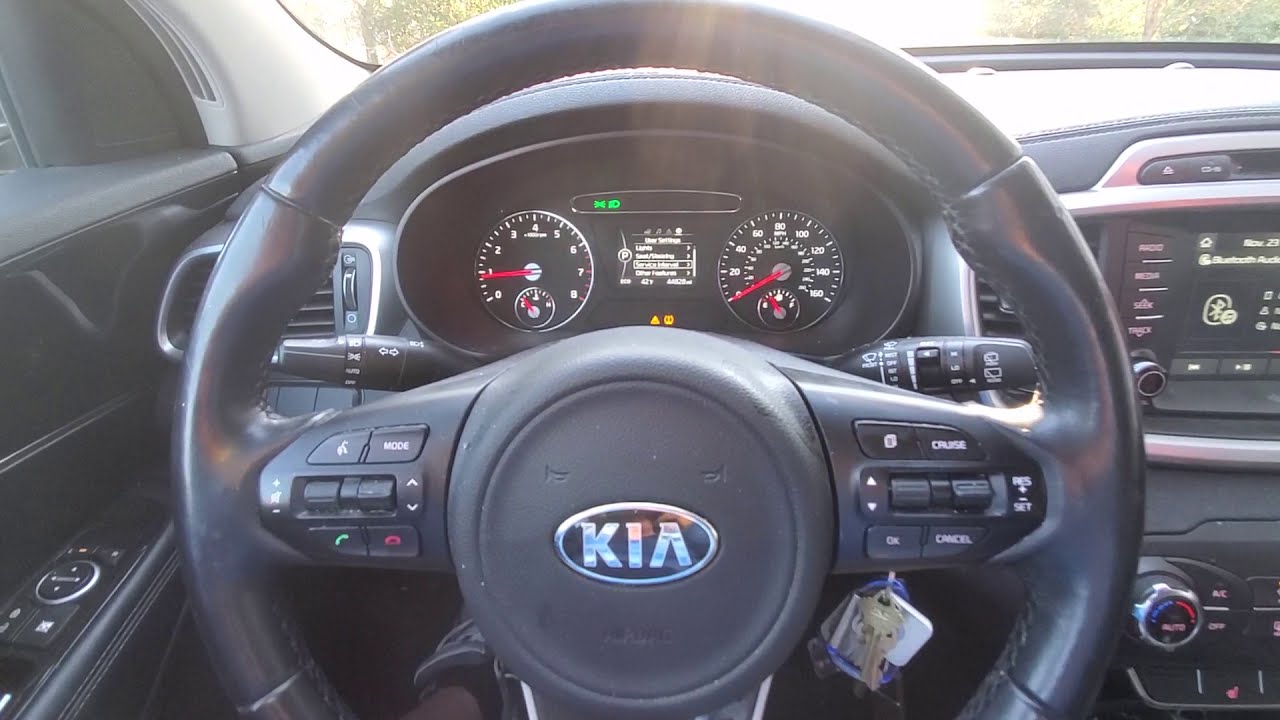 KIA SORENTO RESET OIL CHANGE SERVICE INTERVAL LIGHT YouTube