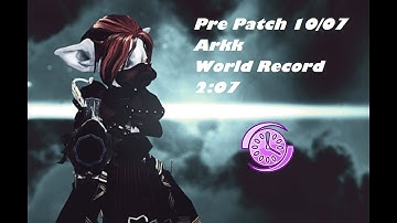 GW2 : [dT] Arkk World Record [2:07] | Chrono PoV