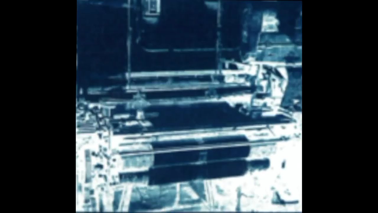 Machine Cyanotype Animation