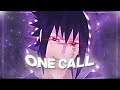 One call  sasuke uchiha editamv