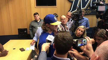 Josh Hader addresses offensive Tweets