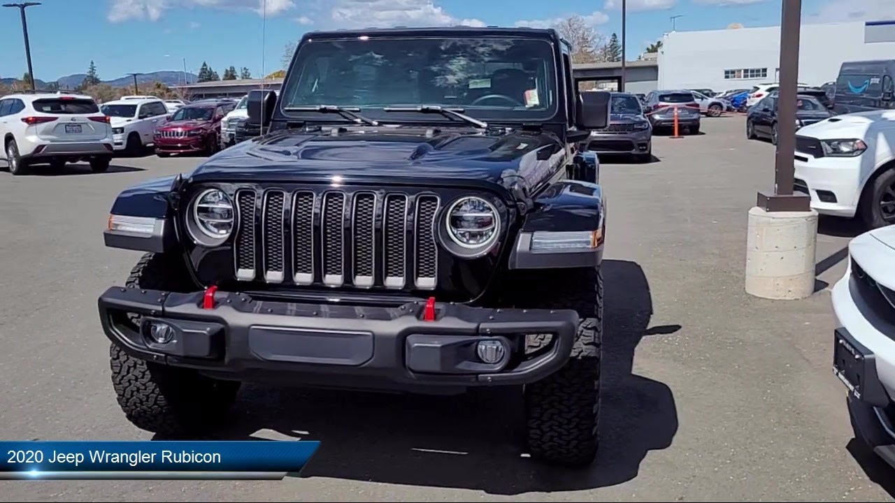 2020 Jeep Wrangler Rubicon Napa Vallejo Fairfield Petaluma Sonoma - YouTube