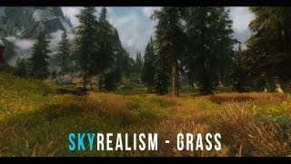TES V - Skyrim: SkyRealism - Grass TES V - Skyrim: SkyRealism - Grass