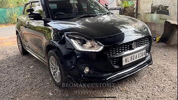 SWIFT 2023 black projector headlight installation