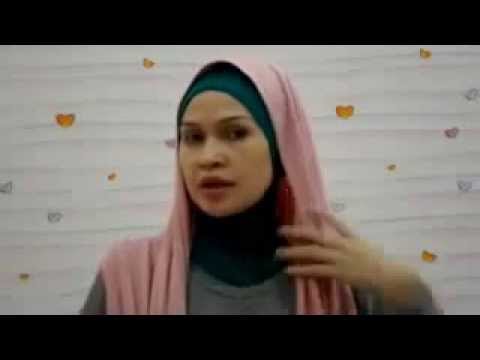 Video Cara Memakai Hijab Pashmina Kaos Untuk Pesta  YouTube