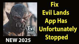 Fix Evil Land Unfortunately Has Stopped Evil Land Stopped Problem Psa 24