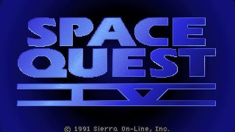 Space Quest IV - Intro/Opening FR- (Roland MT-32) MS-DOS Game