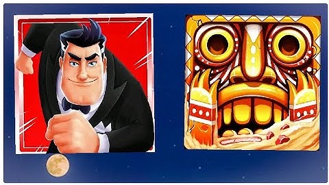 Temple Run 2 VS AGENT DASH | Endless Run Games | Running Games | Temple Run | Android & IOS Games