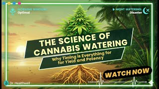 The Science of Cannabis Watering: Why Timing is Everything for Yield and Potency
