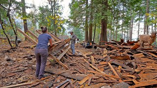 Our Viewers Said We Needed To Deal With This | Tackling A Mountain Of Sawmill Off Cuts