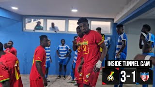 GHANA 3 - 1 LIBERIA - INSIDE TUNNEL CAM - International Friendly