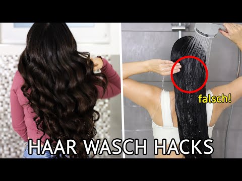 Video: Haare vor dem Waschen effektiv einölen: 9 Schritte