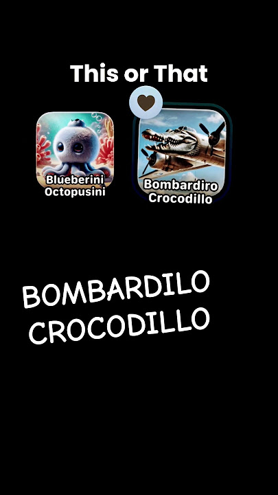 BOMBARDILO CROCODILO #remix #funk #edit